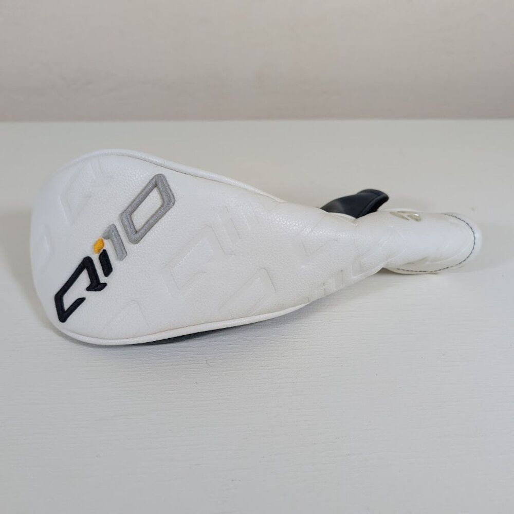 NEW TaylorMade Qi10 Driver Headcover - White/Navy (2024 Model)